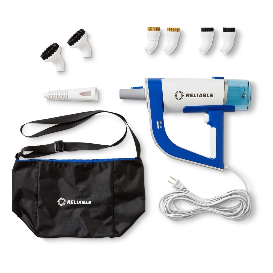 Pronto Portable Steam Cleaning System with 8 Piece Accessory Kit