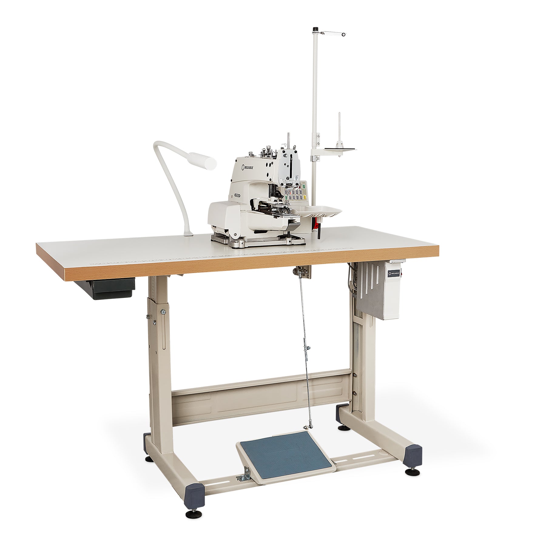 Button Tacker Sewing Machine with Direct Drive