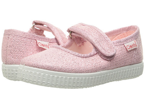 Pink Sparkle Mary Janes