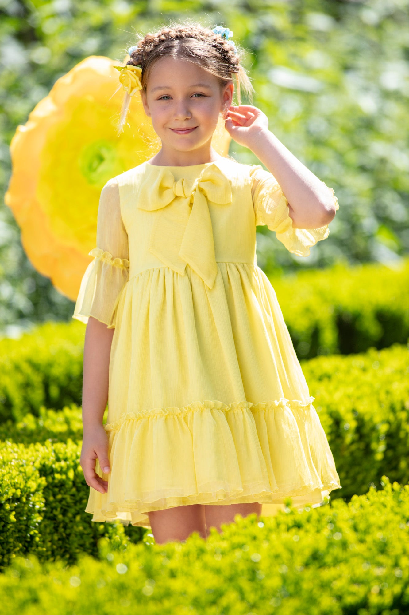 Yellow Party Dress