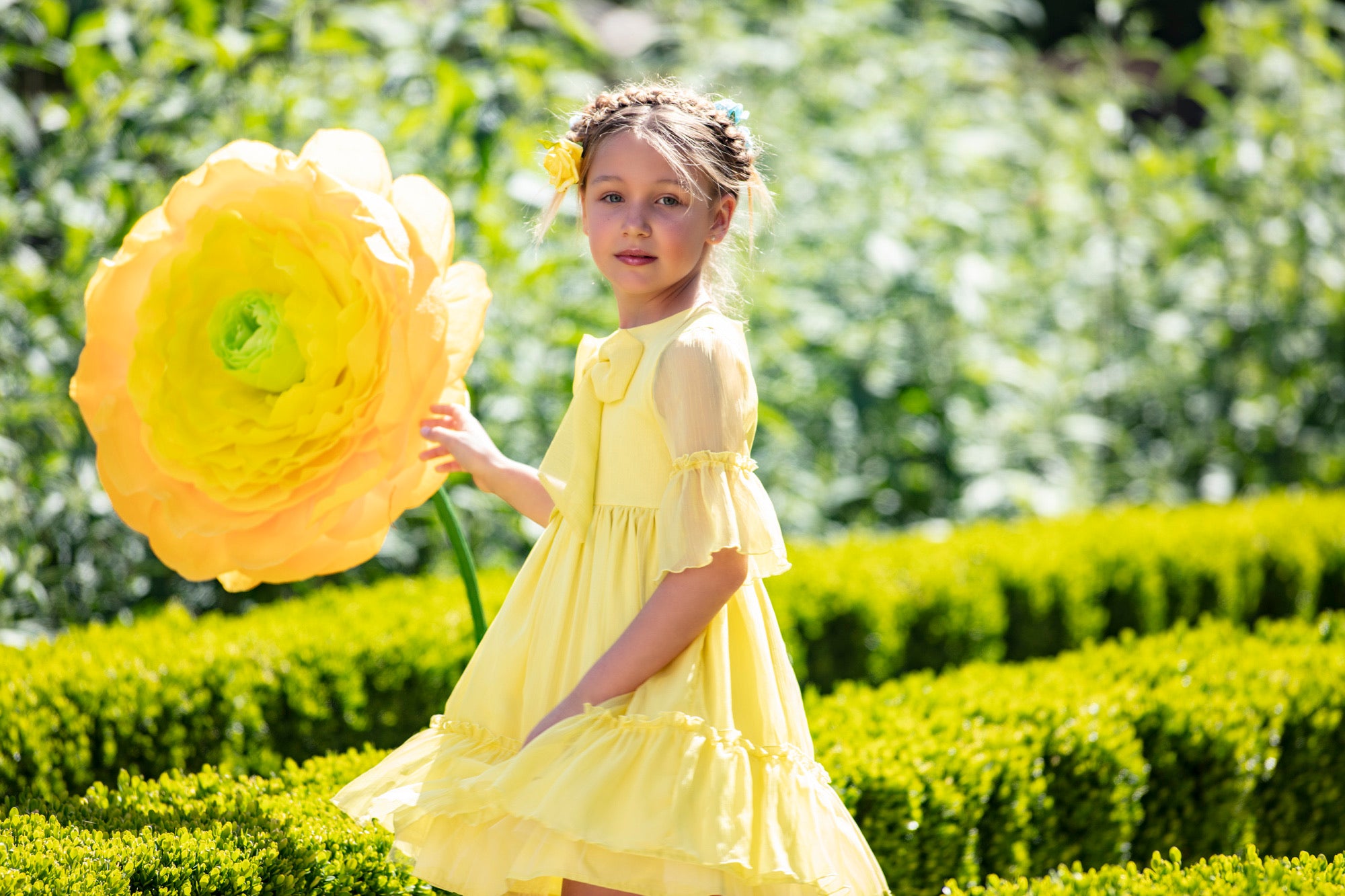 Yellow Party Dress