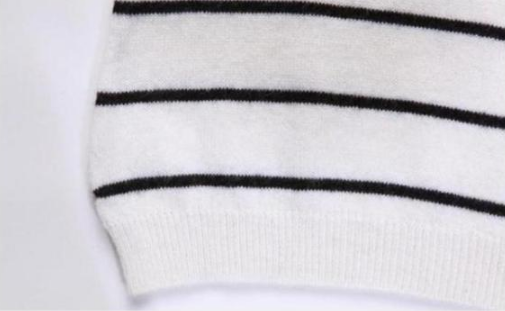 Female Striped Pullover Of Cashmere