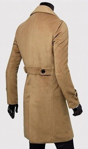 Stylish Long Overcoat Of Cotton