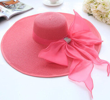 Female Summer Beach Straw Hat