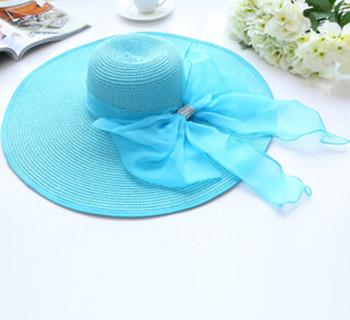 Female Summer Beach Straw Hat