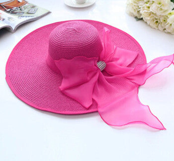 Female Summer Beach Straw Hat