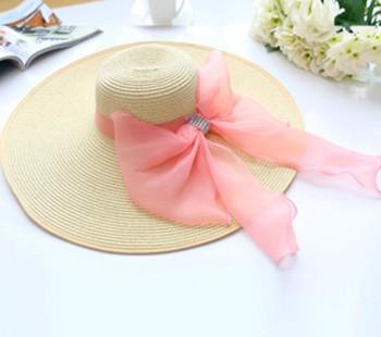 Female Summer Beach Straw Hat