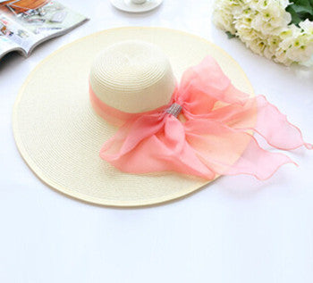 Female Summer Beach Straw Hat