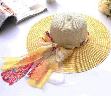 Female Summer Beach Straw Hat