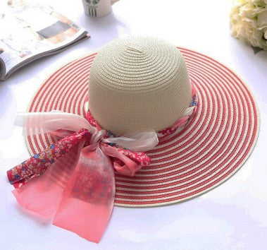 Female Summer Beach Straw Hat