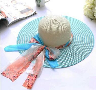 Female Summer Beach Straw Hat