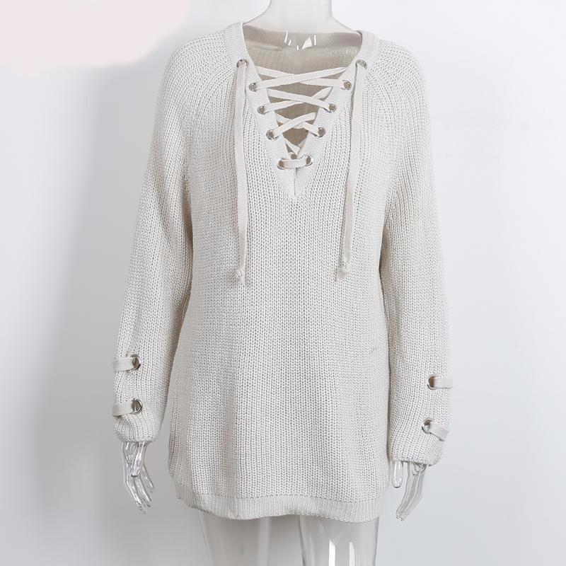 Female Sweater With Lace