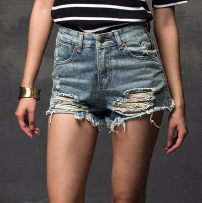 Stylish Female Denim Shorts