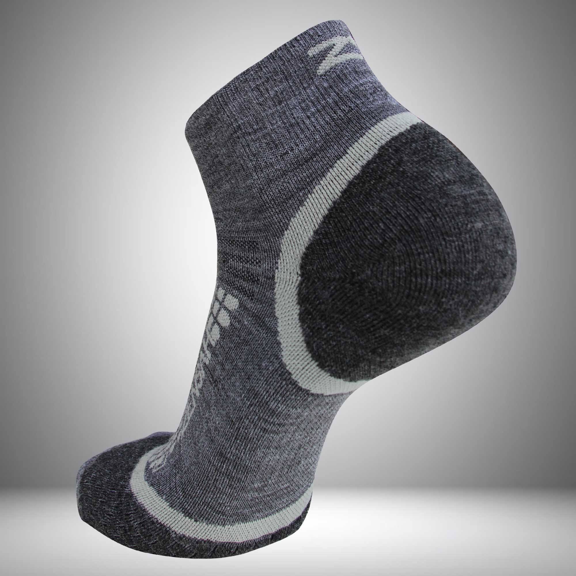 grit running socks (quarter)socks - zensah