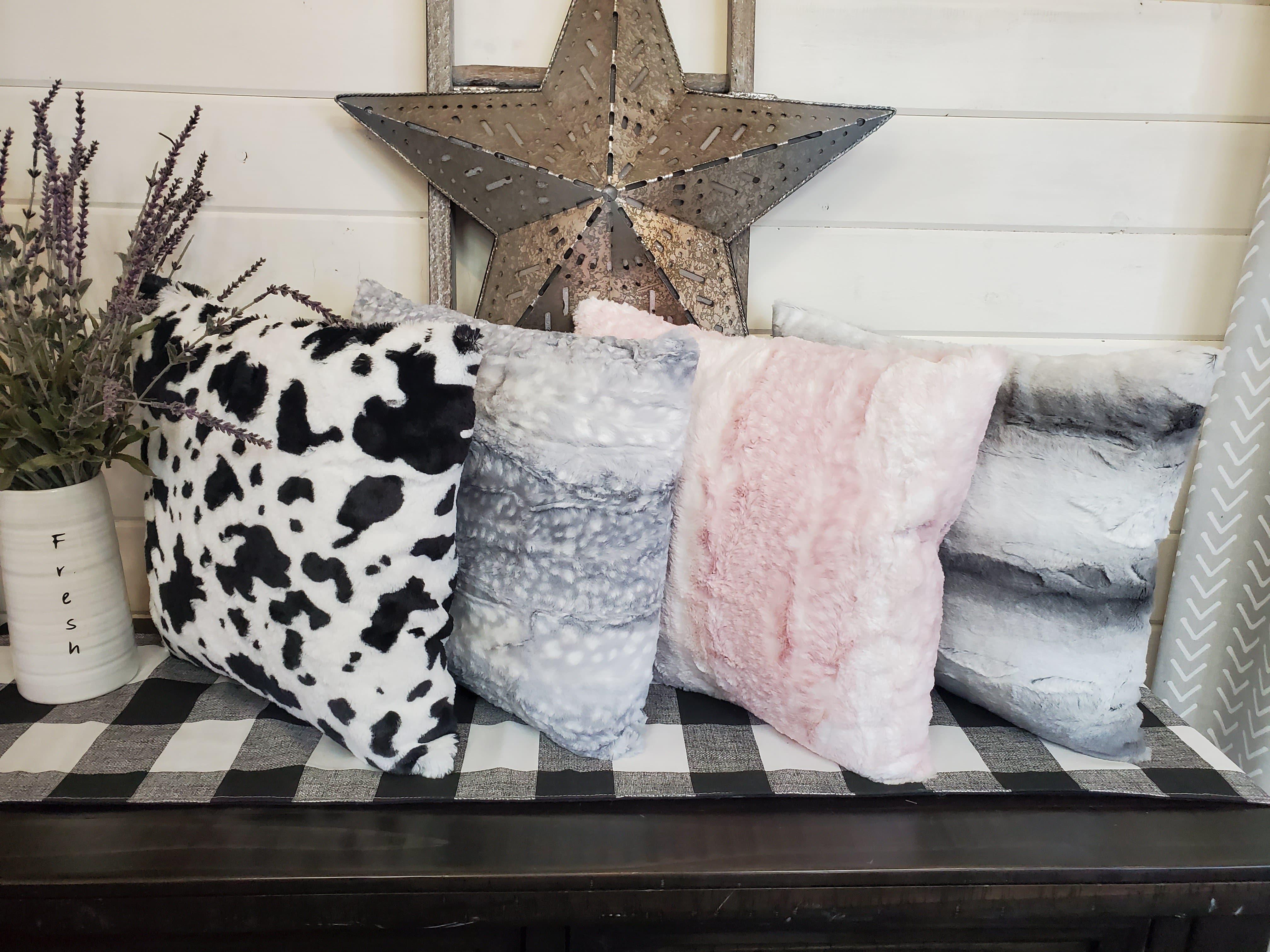 Decorative Pillow Cover - Minky