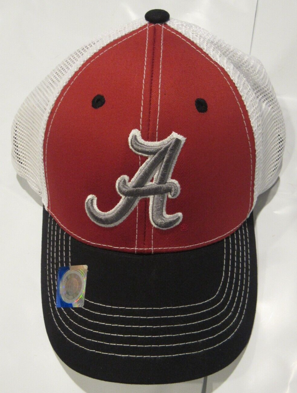 NCAA Hat Alabama Crimson Tide Mesh Trucker Plastic Captivating Headwear