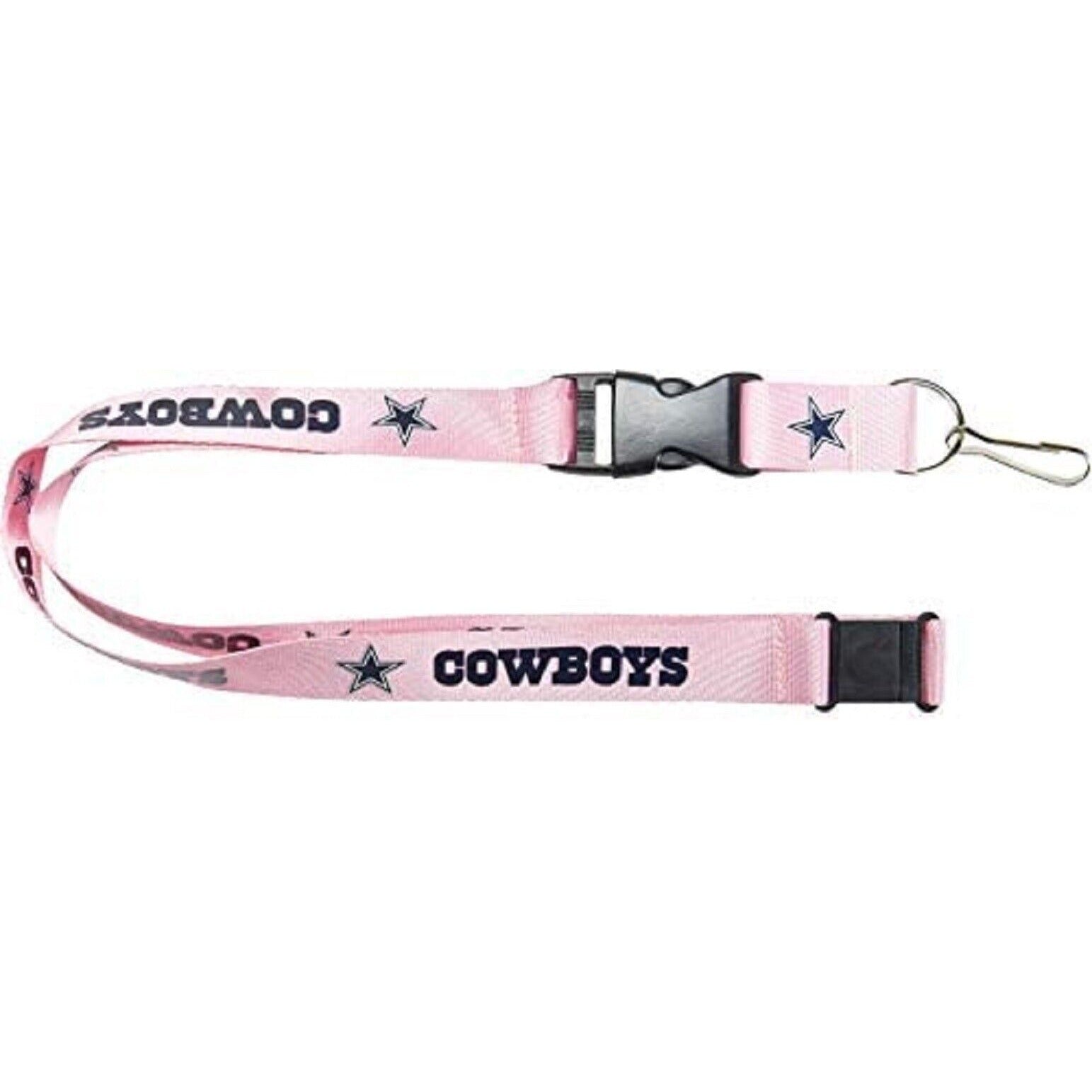 NFL Dallas Cowboys Logo on Pink w/Blue Lettering 24