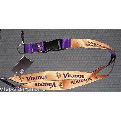 NFL Minnesota Vikings Reversible Lanyard Keychain by AMINCO