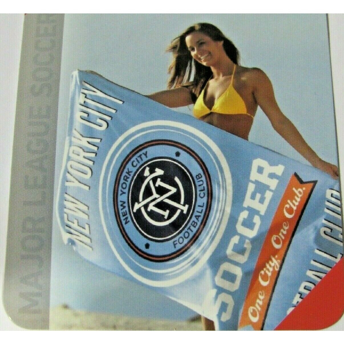MLS New York City Football Club Vertical Logo Beach Towel 30