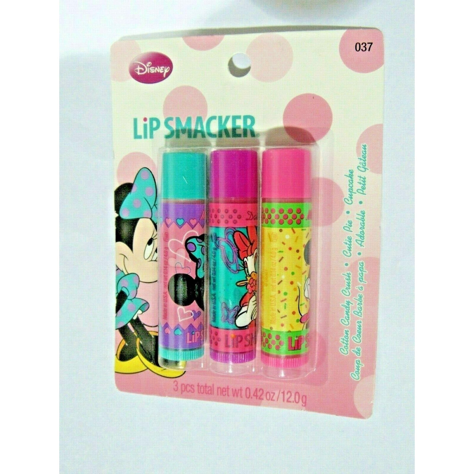 Lip Smacker Disney Minnie Mouse Lip Balm 3 pack