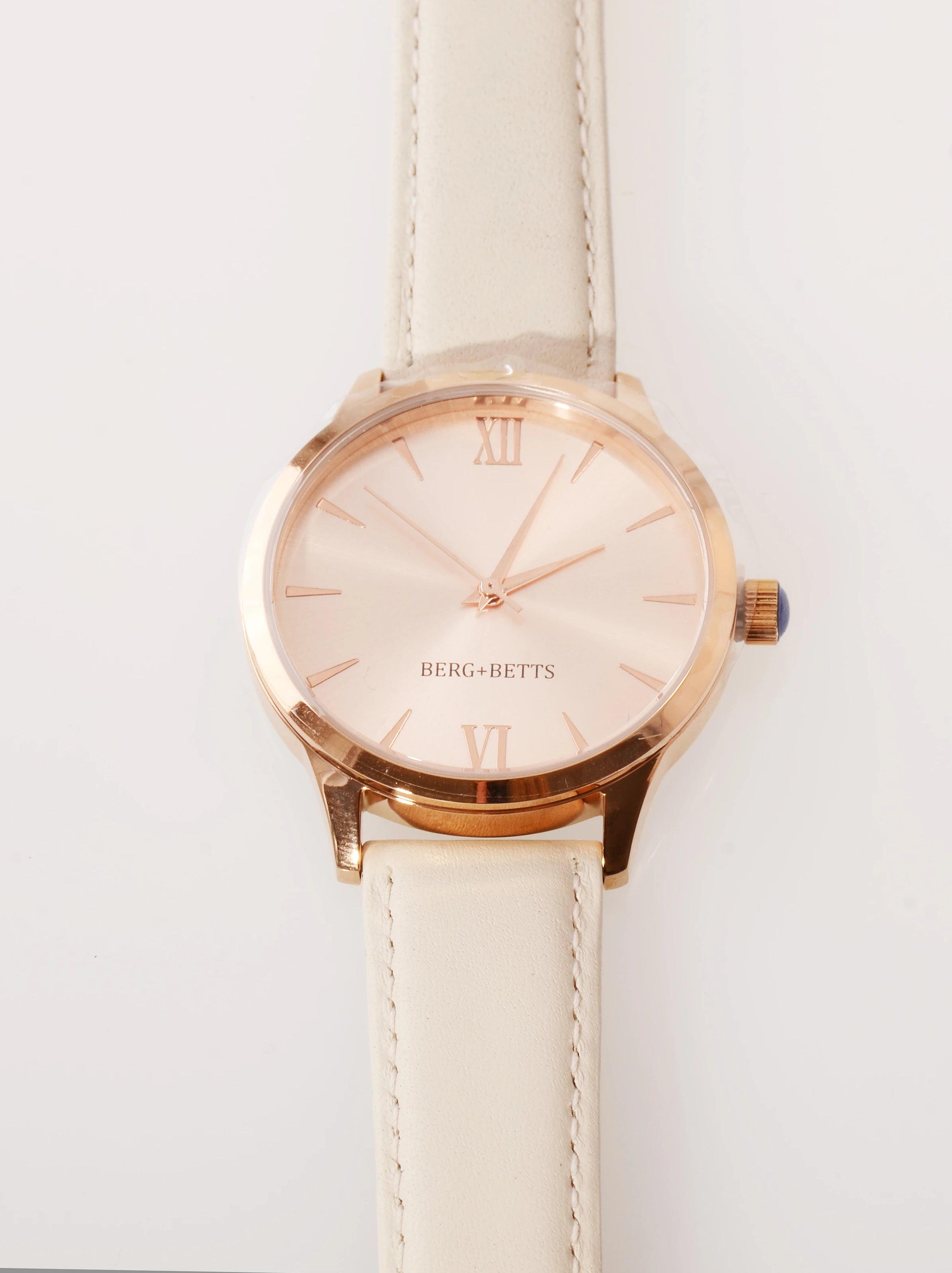 BERG+BETTS Watch Mindful Rose Gold and Ivory