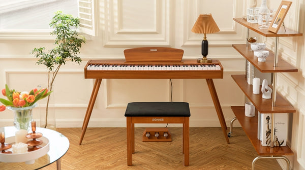 Donner DDP-80: A Vintage-Style Wooden Digital Piano with Expert Sound -  Donner Musical instrument