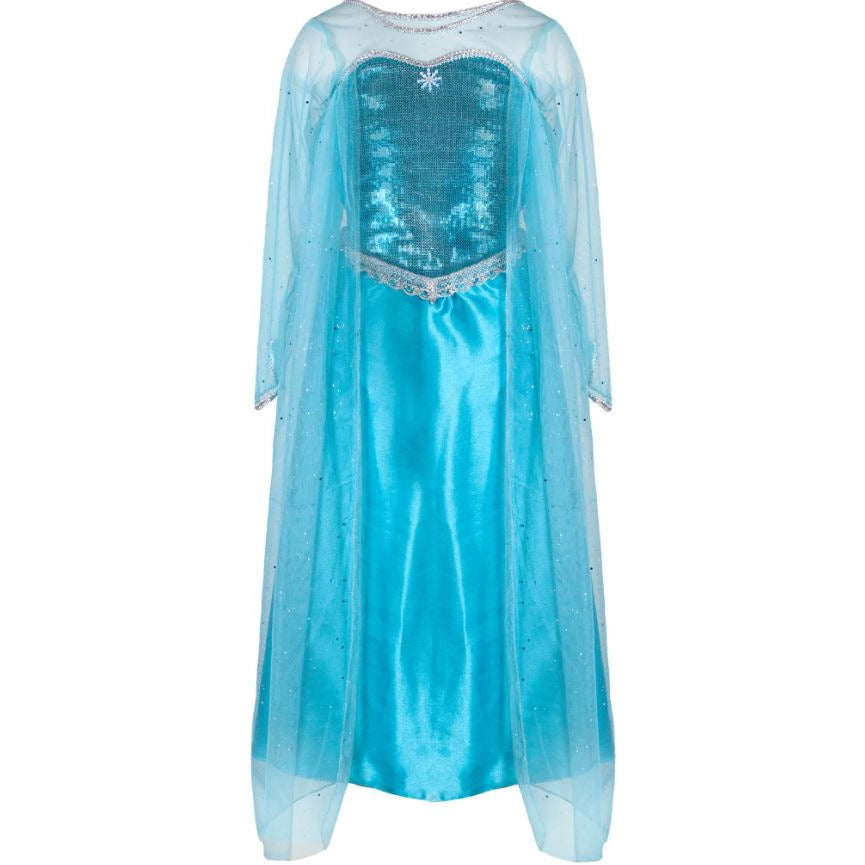 Ice Queen Dress w Cape