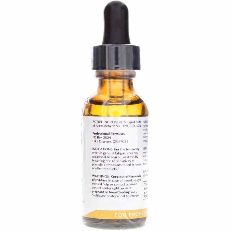 Professional Formulas Acetaldehyde 1.0 Oz