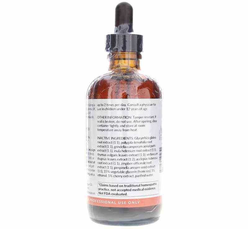 Professional Formulas Cough Tonic 4.0 Oz