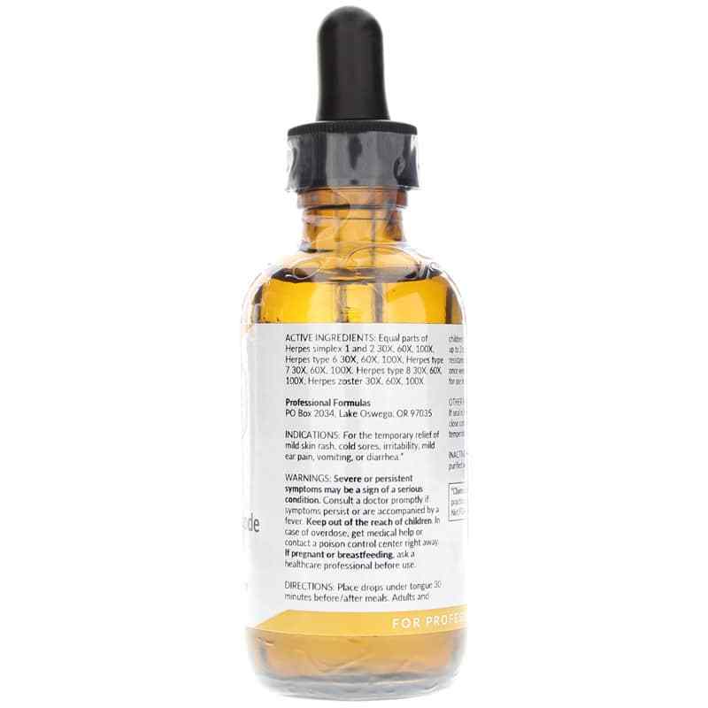 Professional Formulas Herpetic Nosode Drops 2.0 Oz