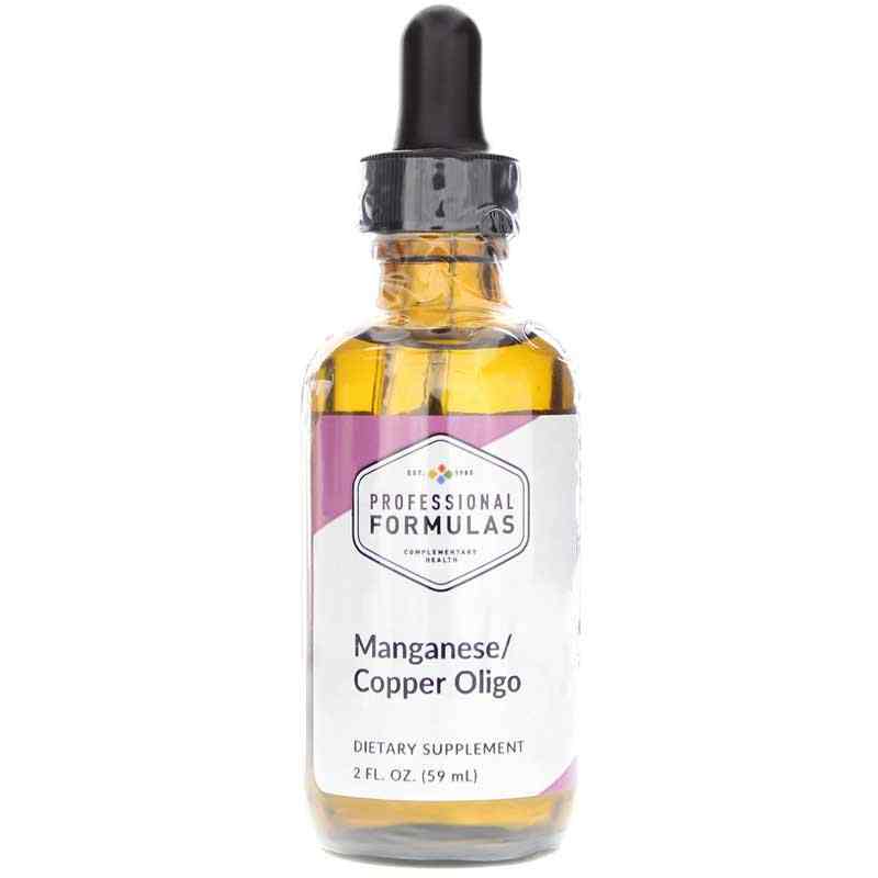 Professional Formulas Manganese Copper Oligo Drops 84 Oz