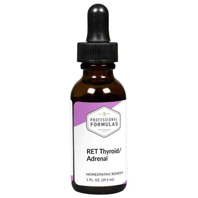 Professional Formulas RET Thyroid/Adrenal Instability or Illogical Drops 1.0 Oz