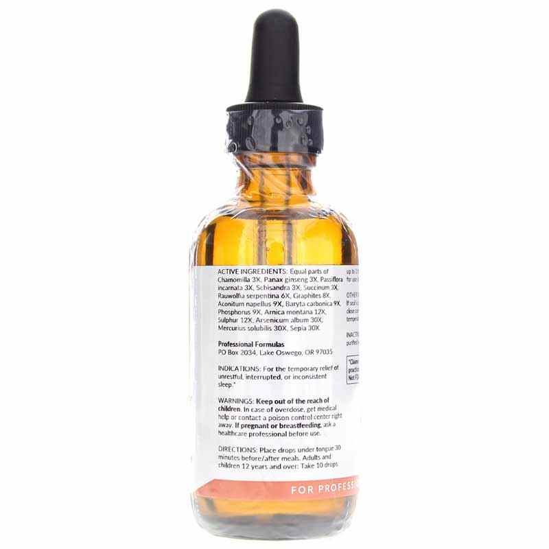 Professional Formulas Sleep Disorder Drops 2.0 Oz