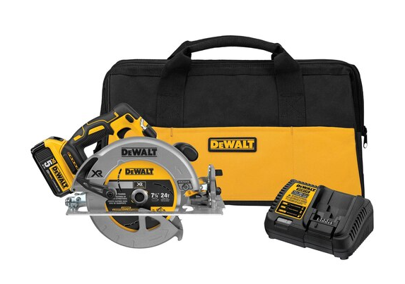 Dewalt DCS570P1 20V MAX* XR? Brushless Cordless 7-1/4 in. Circular Saw Kit