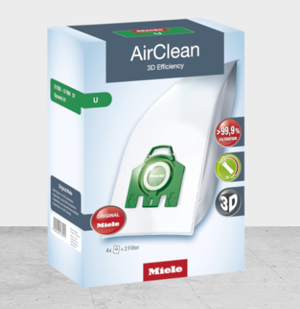 Miele 10123230 Dustbag U AirClean 3D