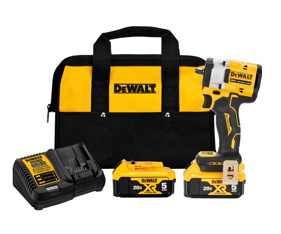 Dewalt DCF923P2 ATOMIC 20V MAX* 3/8 in Cordless Impact Wrench With Hog Ring Anvil Kit