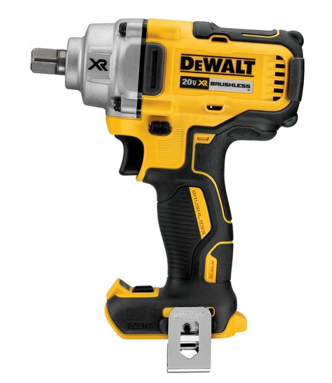 Dewalt DCF894B 20V MAX* XR? 1/2 in. Mid-Range Cordless Impact Wrench with Detent Pin Anvil (Tool Only)