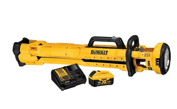 Dewalt DCL079R1 20V MAX* Cordless Tripod Light (Kit)