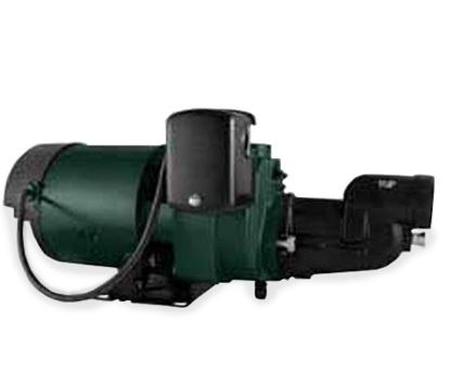 Zoeller 3/4 HP 461-0006 Cast Iron Convertible Jet Pump With Power Plus 56 Frame Motor