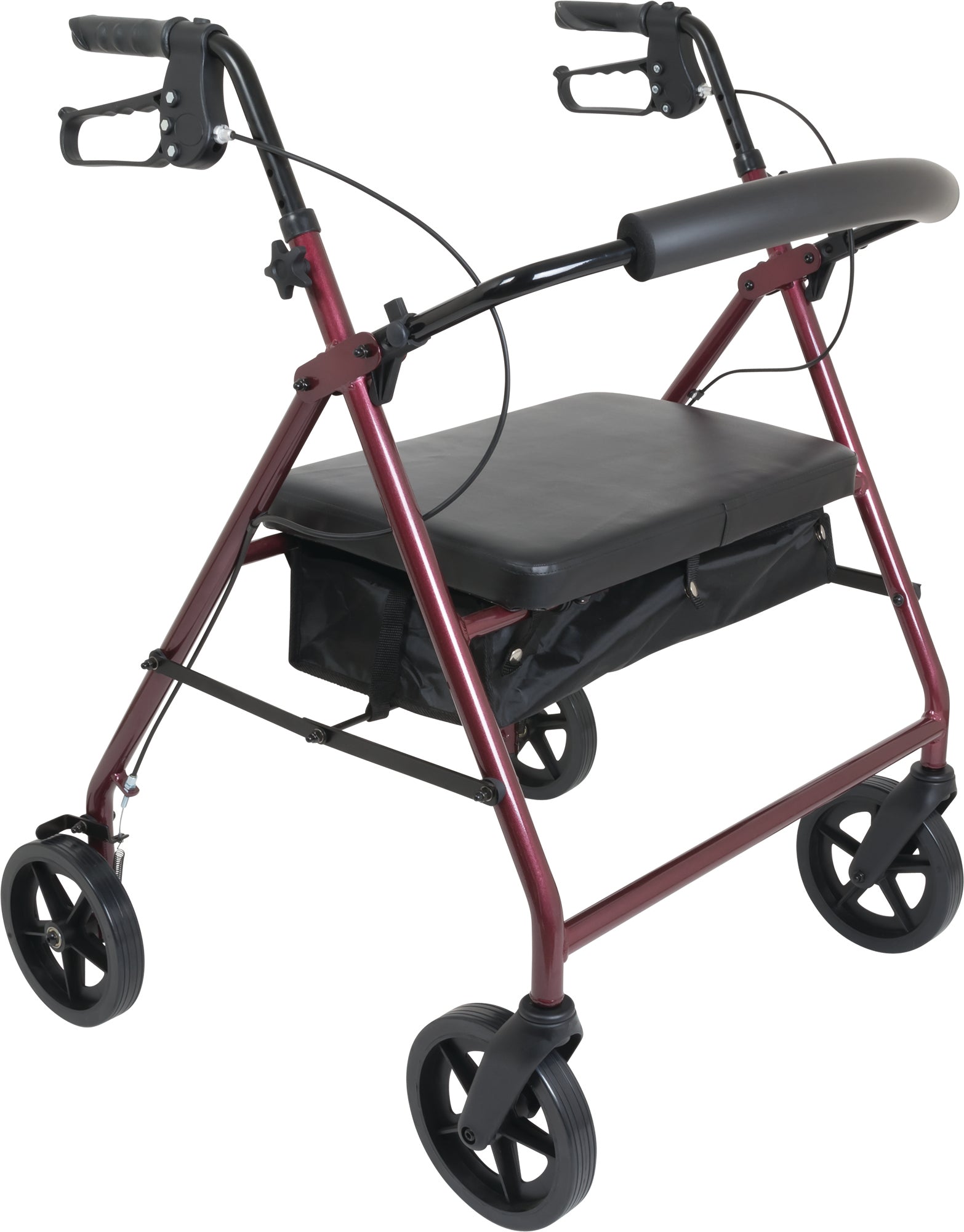 Bariatric Rollator with 8-inch Wheels