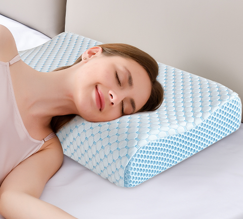 qutool 2-height memory foam cervical pillow