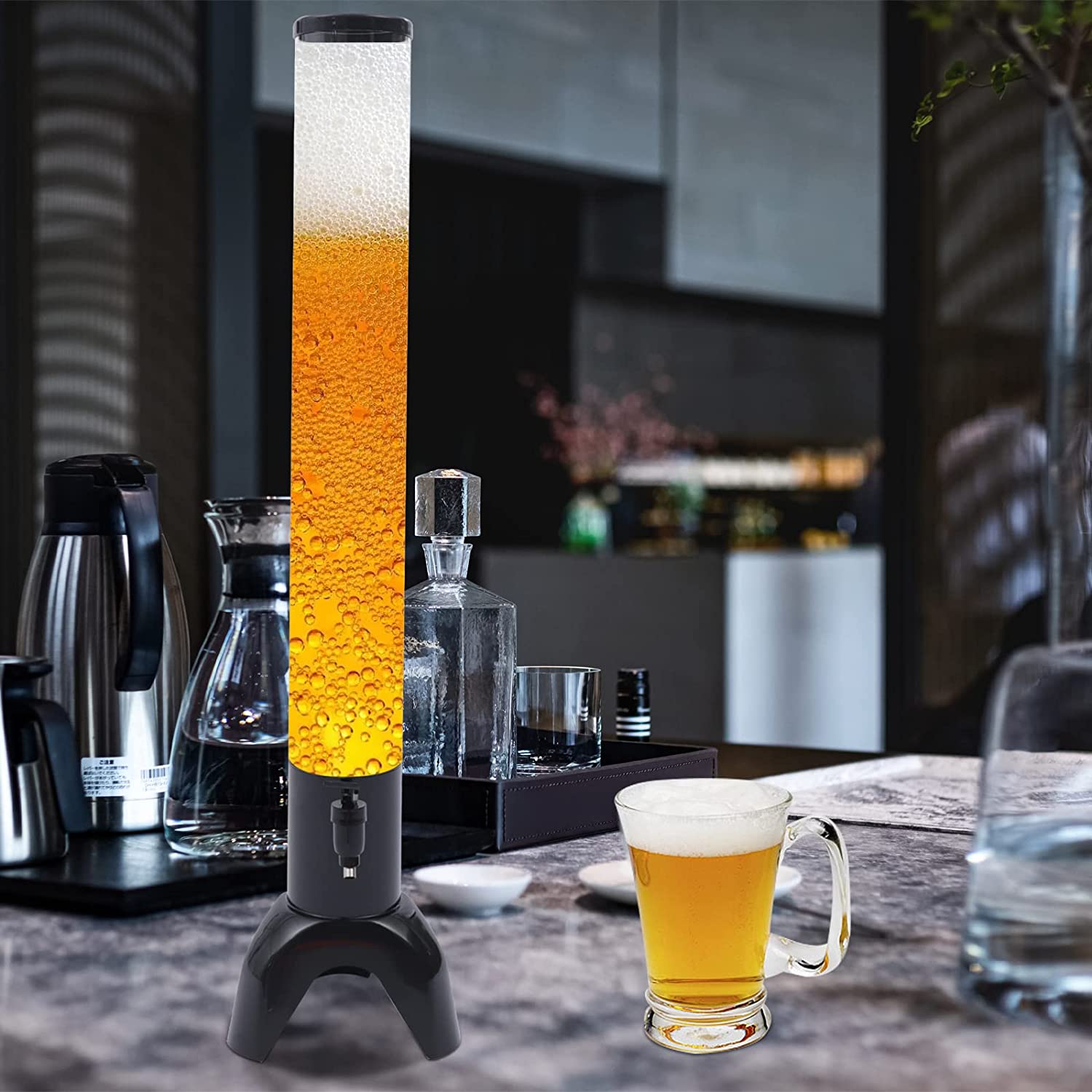 Cylinder 3L Beer Tower Dispenser
