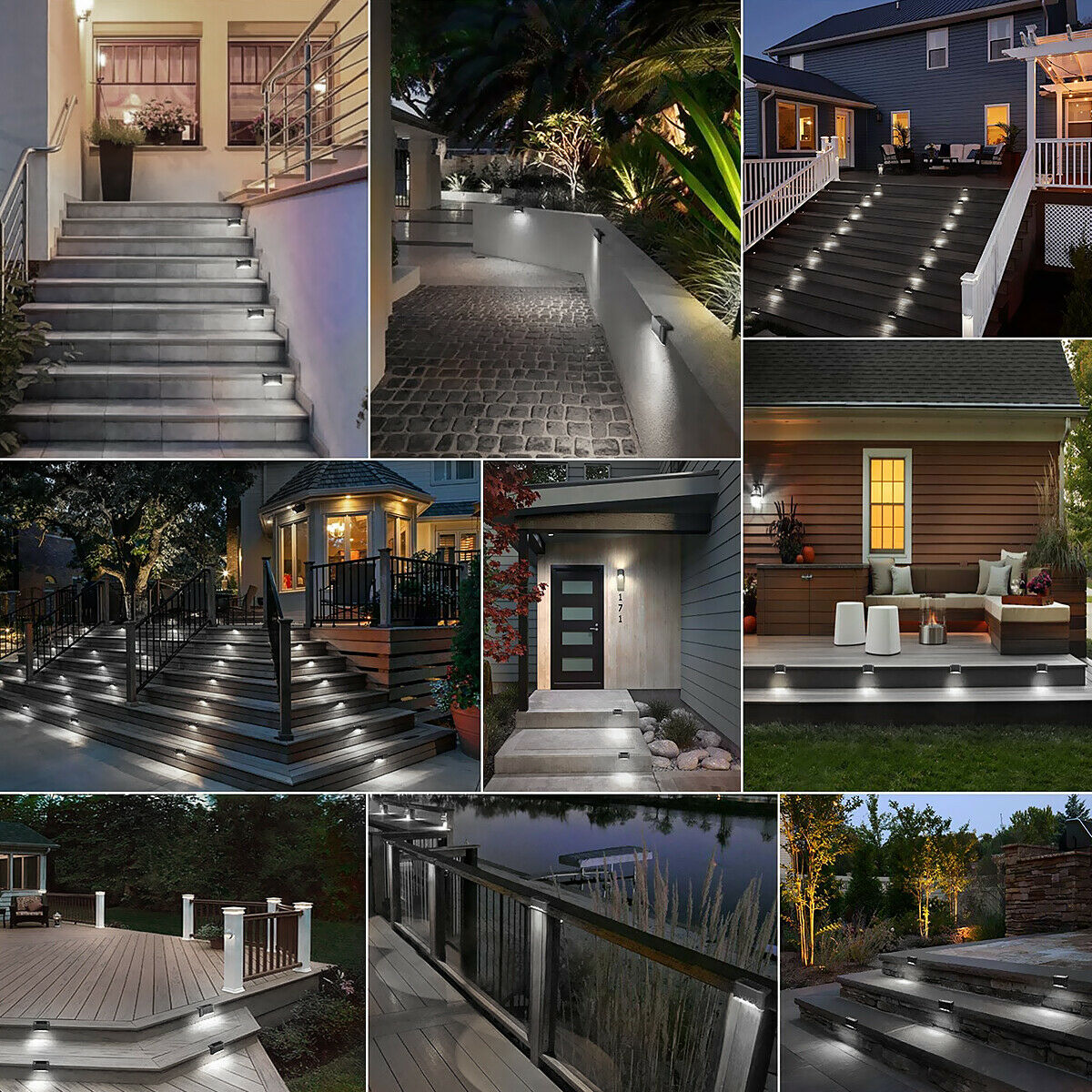 Solar Deck & Step Lights