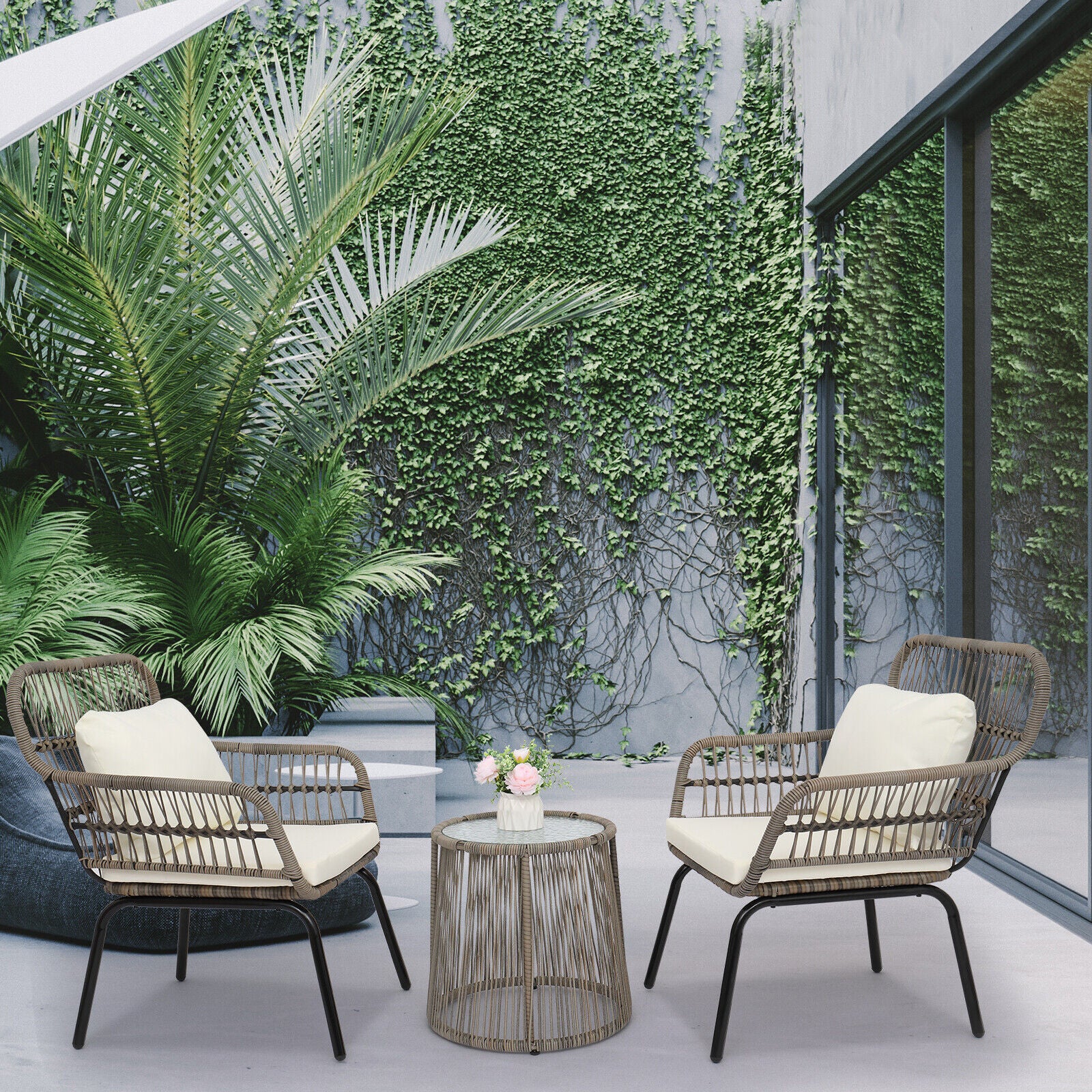 Rattan Bistro Set