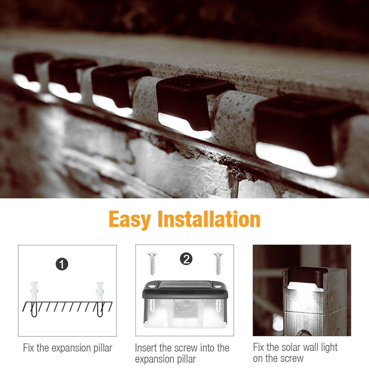 Solar Deck & Step Lights