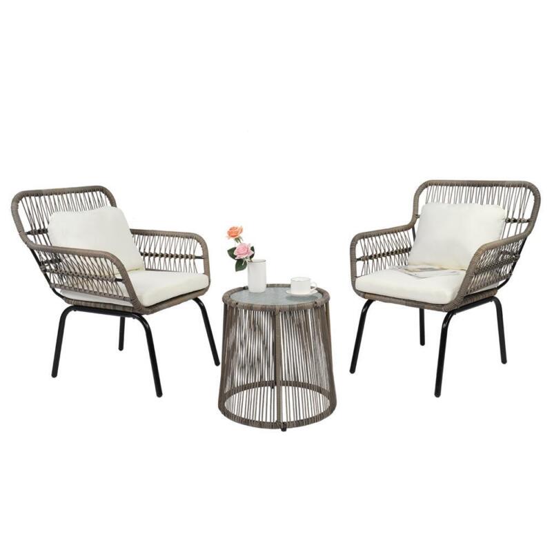 Rattan Bistro Set