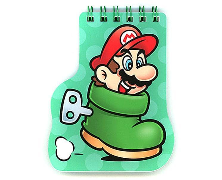 Super Mario Power Up: Mechanical Shoe Notepad