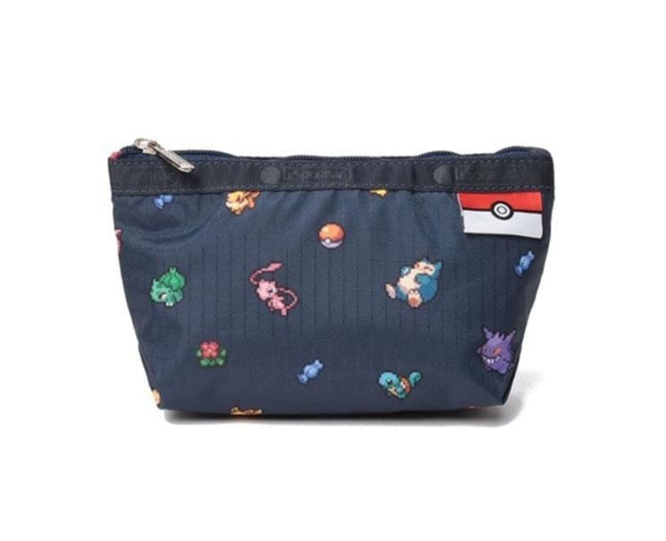 Lesportsac X Pokemon Cosmetic Pouch: Pokemon & Flowers