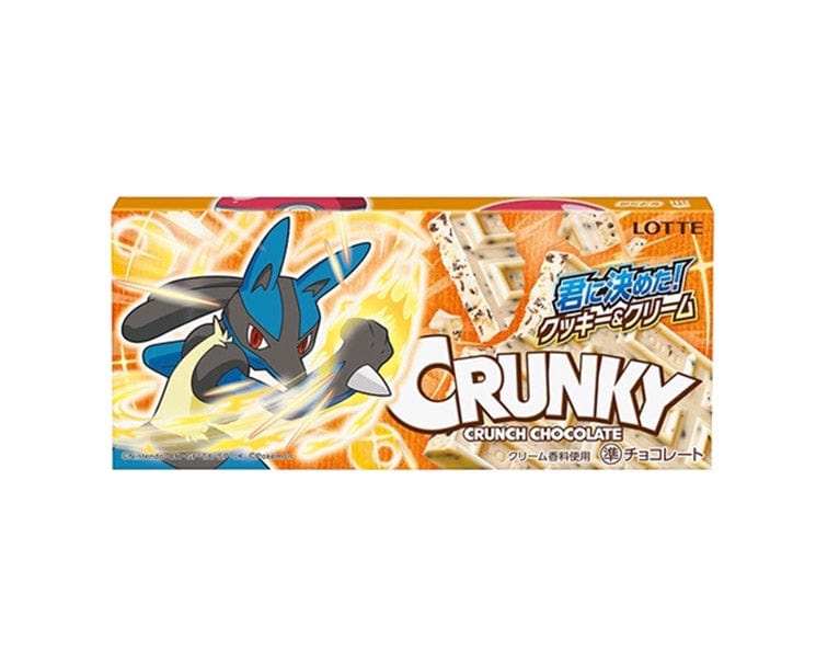 Crunky X Pokemon Cookies & Cream Chocolate