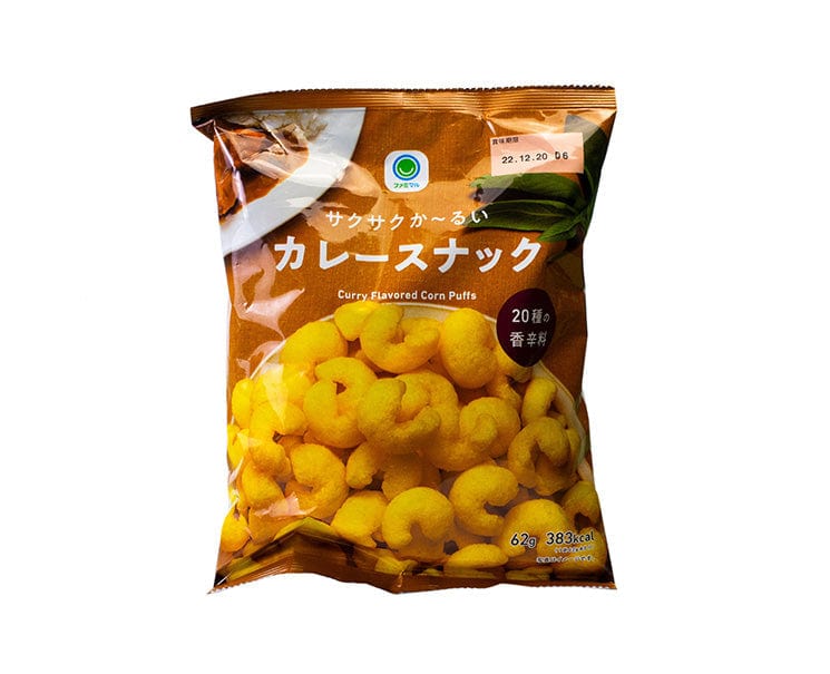 Familymart Brand Curry Flavored Corn Puffs